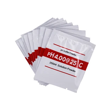 20pcs PH Buffer de Pó para Teste de PH Medidor de Medida Solução de Calibração 4.00 6.86pH9% de desconto