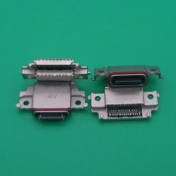 20pcs Para samsung Galaxy A8 2018 Duos SM-A530F SM-A530DS A530-Tipo C micro mini USB Conector de tomada Doca de Carregamento de Porta