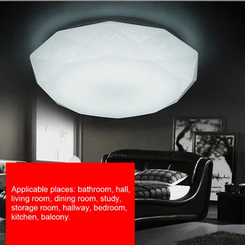 220V teto do DIODO emissor de luz de fixação de diamante em forma de lâmpada para o corredor, sala cozinha, quarto kk