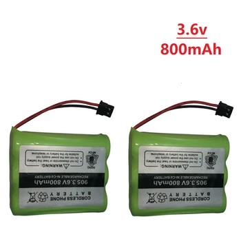 3.6 v 800mAh Para Uniden BT-905 BT905 BT-800 BT800 BT15 T101 Telefone sem fio Bateria 800mAh 2.88 Wh 3,6 v Ni-CD Bateria Recarregável