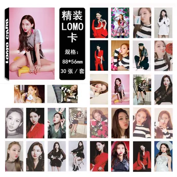 30pcs/set Kpop DUAS vezes Lim An Yeon único Photocard conjunto de FANTASIA do álbum HD de boa qualidade, cartão de Foto duas vezes kpop fãs coleção