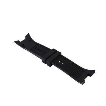 31mm Black Rubber Strap Watch adapta-se Para a Armani Exchange AX1110 AX1112 AX1113+ Ferramenta