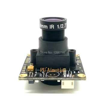 32*32mm câmera de Vigilância 800TVL 1/3 CCD Sony Effio 811+4140+5148 CFTV módulo da câmera,3MP+2,8 mm lente 120degrees+BNC/OSDCable
