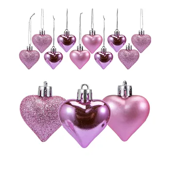 36Pcs dos Namorados Decorações Coração Ornamentos Romântico Presentes de Dia dos Namorados Melhores Romântico Dia dos Namorados Presentes
