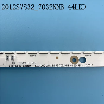 3V 32 polegadas com Retroiluminação LED Strip para Samsung TV 2012SVS32 7032NNB 2D V1GE-320SM0-R1 32NNB-7032LED-MCPCB UA32ES5500 44LEDs 406mm