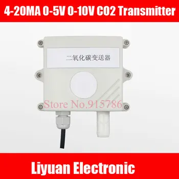 4-20mA Dióxido de Carbono Transmissor /Industrial de Precisão de 0-5V Sensor de CO2/CO2 Coletor de 0-10V