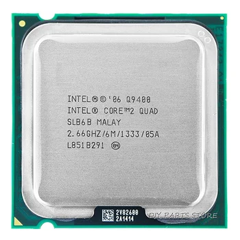 4 core INTEL Core 2 Quad Q9400 Soquete LGA 775CPU INTEL Q9400 Processador 2.66 Ghz/6M /1333GHz)