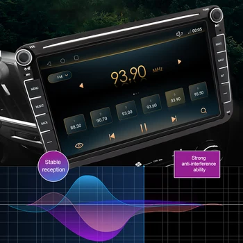 4G Android Rádio do Carro Para Skoda Octavia Volkswagen VW Passat B6 B7 CC Polo Sedan Amarok, Tiguan Golfe Multimédia 2 Din GPS DVD