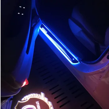4pcs/Aplicável para ALLION Streaming Dinâmico CONDUZIU a Lâmpada da Porta de boas-Vindas do Pedal/Iluminação Dinâmica do Veículo Limite Para a Toyota Allion