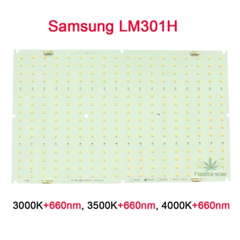 4pcs/monte Alto lúmen Samsung LM301H QB288 Quantum Tecnologia V3 Placa de LED branco 3000K 3500K mix660nm UV, IR, sem motorista, sem o dissipador de calor