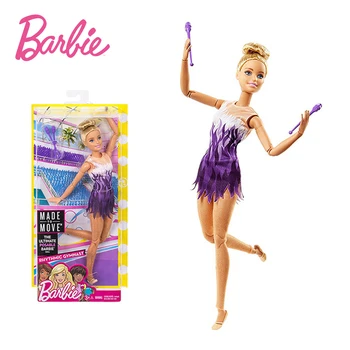 5 Estilos De Barbie Original Movimento Articular Boneca De Ginástica Yoga Dançarina Jogador De Futebol Boneca Barbie Crianças Brinquedo Educativo Menina De Presente