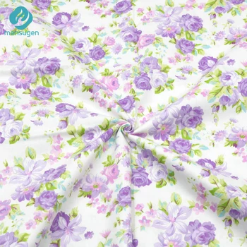 50 cm*160 cm de estampa Floral e Tecido de Algodão Para Patchwork Quilting Vestidos de Costura Bebê BeddingTextile DIY Bordado Artesanato de Pano