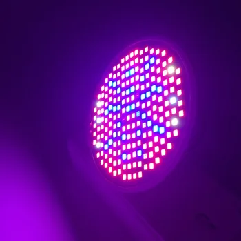 5pcs Espectro Completo de LED Planta Crescer de Luz de 200 E27 Lâmpadas flores crescendo lâmpada Hidropônico gases com efeito de Interior de quarto de caixa crescimento de Iluminação