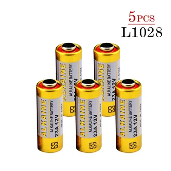 5pcs/Monte 23A12V Bateria Pequena Pilha 23A 12V 21/23 A23 E23A MN21 MS21 V23GA L1028 Seca Alcalina de Bateria