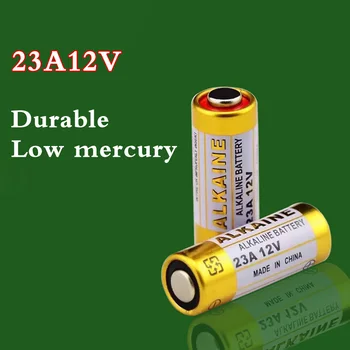 5pcs/Monte 23A12V Bateria Pequena Pilha 23A 12V 21/23 A23 E23A MN21 MS21 V23GA L1028 Seca Alcalina de Bateria
