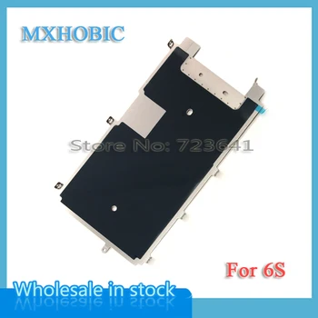 5pcs/monte LCD Realização de Metal da Placa Traseira da placa traseira do Escudo Para o iPhone 6 7 8 Plus X XS Max XR Dissipação de Calor Etiqueta Adesiva
