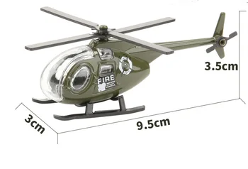 6Pcs/set Liga de ABS Militar Modelo de Simulação Tanque de Carro de Corrida Helicóptero Veículo Blindado Diecasts Presente de Aniversário de Brinquedos para as Crianças