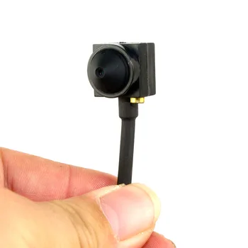 700TVL câmera de cor 3,7 mm lente de áudio micro mini câmera pequena câmera do cctv da segurança