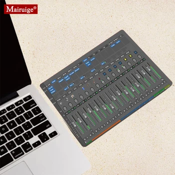 900X400mm Teclado Mixer de Áudio Mouse Pad XXL mesa de Mistura DIY Personalizados de recepção Jogo de Tapete de Jogo de Tapete de PC Mousepad Grande