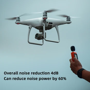9455S Baixo nível de Ruído das Hélices de Pás para DJI Fantasma 4 Pro V2.0 Avançada Drone Acessórios de Lançamento Adereços de Redução de ruído da Lâmina