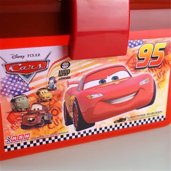 A Disney Pixar Carros Brinquedos Modelo De Automóvel, Parque De Estacionamento Portátil Relâmpago Mcqueen Caixa De Armazenamento (Sem Carros) Para Meninos, Crianças, Presente De Aniversário