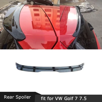 A Fibra de carbono/ABS Traseiro Spoiler Traseiro Janela Asas para Volkswagen VW Golf 7 7.5 VII MK7 MK7.5 GTI R Rline Padrão Vagão 14-19