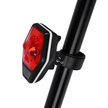 A Luz de bicicleta Moto Flash de Luz da Cauda Traseira da Bateria AAA de Bicicleta Luzes Montanhas Moto Selim de Bicicleta Acessório