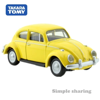 A Takara Tomy Tomica Premium N.º 32 Volkswagen Tipo 1 Kit Modelo Colecionáveis Em Miniatura Diecast 1/58 Besouro Molde Quente Pop Brinquedos Do Bebê