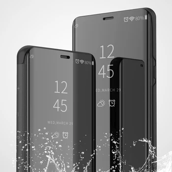 A sFor Samsung Galaxy J5 2017 Case Capa Luxo Flip Espelho Telefone Inteligente Shell PARA Samsung J5 2017 SM-J530F J530 Casos Coque Fundas