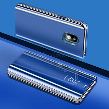 A sFor Samsung Galaxy J5 2017 Case Capa Luxo Flip Espelho Telefone Inteligente Shell PARA Samsung J5 2017 SM-J530F J530 Casos Coque Fundas