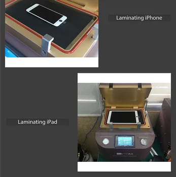 A3 Reparação de LCD Portátil Vácuo OCA Máquina de Laminação Para iPhone Huawei etc. Exibição De Laminação De Bolha Remoção De Máquina De Ligação