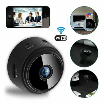 A9 Mini Câmera Full1080P HD Pequena Câmera do ip do IR da Visão Nocturna câmera de vigilância de vídeo Detecção de Movimento exterior, wi-fi câmera