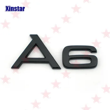 ABS do carro emblema sline traseira do carro Emblema adesivo para Audi A3 A4 A5 A6 A7 A8 S3 S4 S5 S6 S7 S8