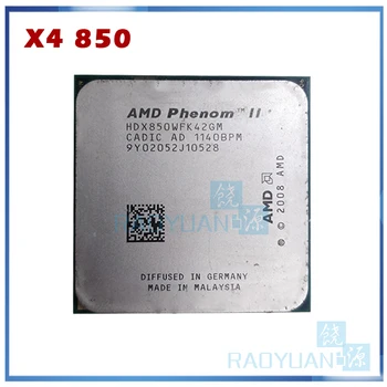 AMD Phenom II X4 X4 850-850 HDX850WFK42GM CPU Processador Quad-Core (3.3 Ghz/ 4M /95W )Soquete AM3 938 pinos