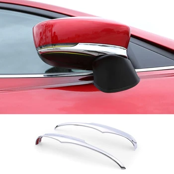 Ajuste Para Mazda Atenza 2020 Espelho Retrovisor de Carro Guarnição Anti-risco Tiras Capa Adesivos Exterior Carro Novo Acessório 2Pcs/set