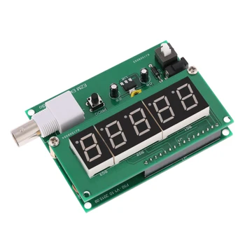 Alta Sensibilidade contador freqüência de 1Hz-50MHz cymometer Medidor de Frequência Contador de Medição Verificador Módulo 7V-9V 50mA