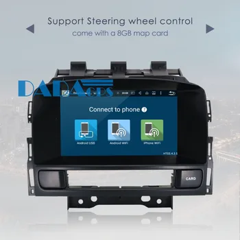 Android 8 auto-Rádio, Leitor de DVD GPS Estéreo para a OPEL, Vauxhall, Holden Astra J 2010 2011 2012 2013 de Carro Estéreo Multimídia, Tela IPS