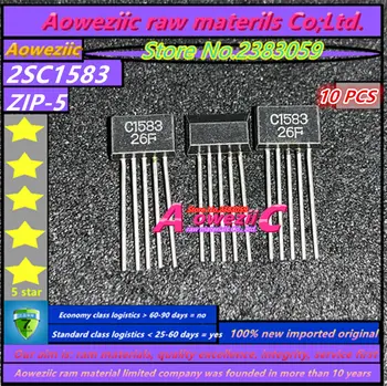 Aoweziic novo original importado 2SC1583 C1583 ZIP-5 transistor