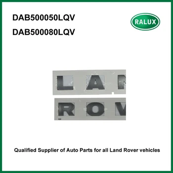 Auto frente placa de nome para LAND ROVER Discovery LR3 LR4 marca de carro emblemas carta adesivo DAB500050LQV 