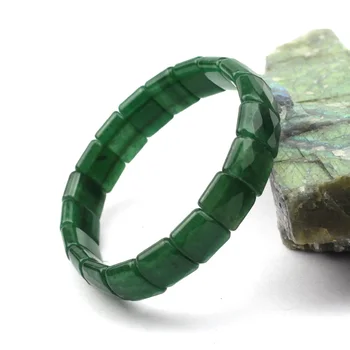 Aventurina verde jades pulseira natural JÓIA pulseira pedra DIY de jóias para a mulher, para o presente atacado !