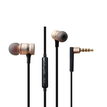 Awei ES-70TY com Fios de Fone de ouvido Fones de ouvido fones de ouvido Estéreo Com Microfone de Metal No Ouvido Super Bass Fone de ouvido Para iphone Samsung Xiaomi