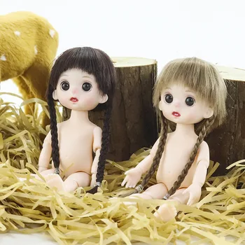 BBgirl dolls 13 Moveable Jointed 1/8 Surprise Blyth Dolls lols Toys BJD Baby Doll Naked Nude Women Body Dolls for Girls Gift Toy