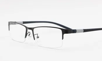BCLEAR de Chegada dos Homens Presbiopia Prescrição Fotossensíveis Óculos de sol da Moda Liga Metade Rim Camaleão Óculos Cinzento Castanho