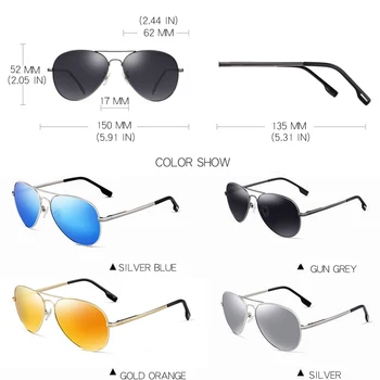 BENZEN Óculos de sol Polarizados Homens de Marca Designer Piloto Masculina Óculos de Sol Para a Condução de Vintage, Óculos de Mulheres Com Tons Caso 9091