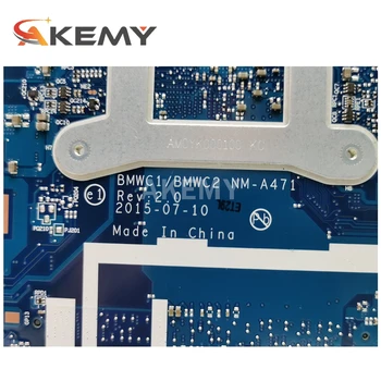 BMWC1/BMWC2 NM-A471 placa-mãe para o Lenovo 300-15IBR notebook placa-mãe CPU de 4 núcleos de cpu GT920M 1G DDR3 de teste de trabalho