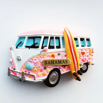 Bahamas Ímãs de Geladeira Recordações para Turistas Imãs para Geladeiras Criativo de Dança Folclórica magnético adesivo de Casa, Decoração Cozinha