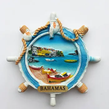Bahamas Ímãs de Geladeira Recordações para Turistas Imãs para Geladeiras Criativo de Dança Folclórica magnético adesivo de Casa, Decoração Cozinha