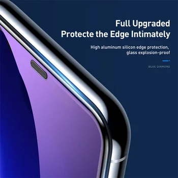 Baseus Completo Tampa de Vidro Temperado Para iPhone 11 Pro 11 Pro Max Vidro Protetor de Tela Tela de Vidro em Frente Slim Tela de Proteção