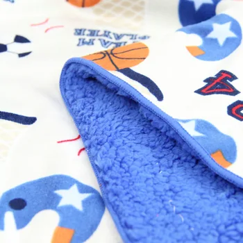 Bebê Cobertores Novos Desenhos Animados Engrossar Dupla Camada De Fleece Coral Infantil Swaddle Envelope Envoltório Coruja Impresso Recém-Nascidos Roupas De Cama Blanke