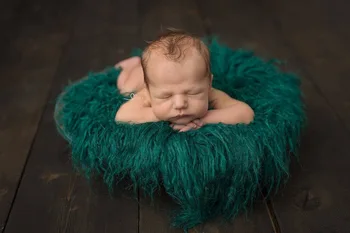 Bebê Infantil Foto Cobertor Recém-Nascido Fotografia Adereços De Fotografia Filmagem De Fundo Prop Cesta Recheada De Enchimento